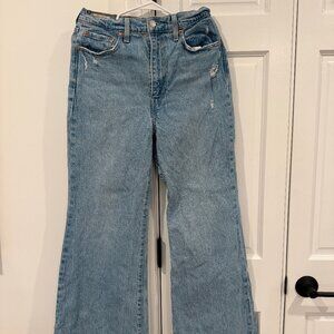 Levi Medium-Wash Flare Jeans